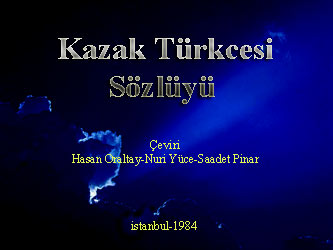 Qazaq Türkcesi Sözlügü